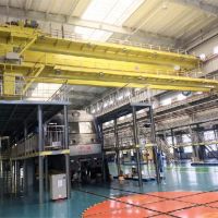 江西鷹潭新型電動吊鉤橋式起重機(jī)